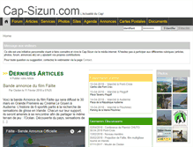 Tablet Screenshot of cap-sizun.com