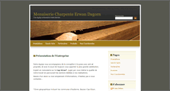 Desktop Screenshot of menuiserie.cap-sizun.com