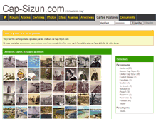 Tablet Screenshot of cartes-postales.cap-sizun.com